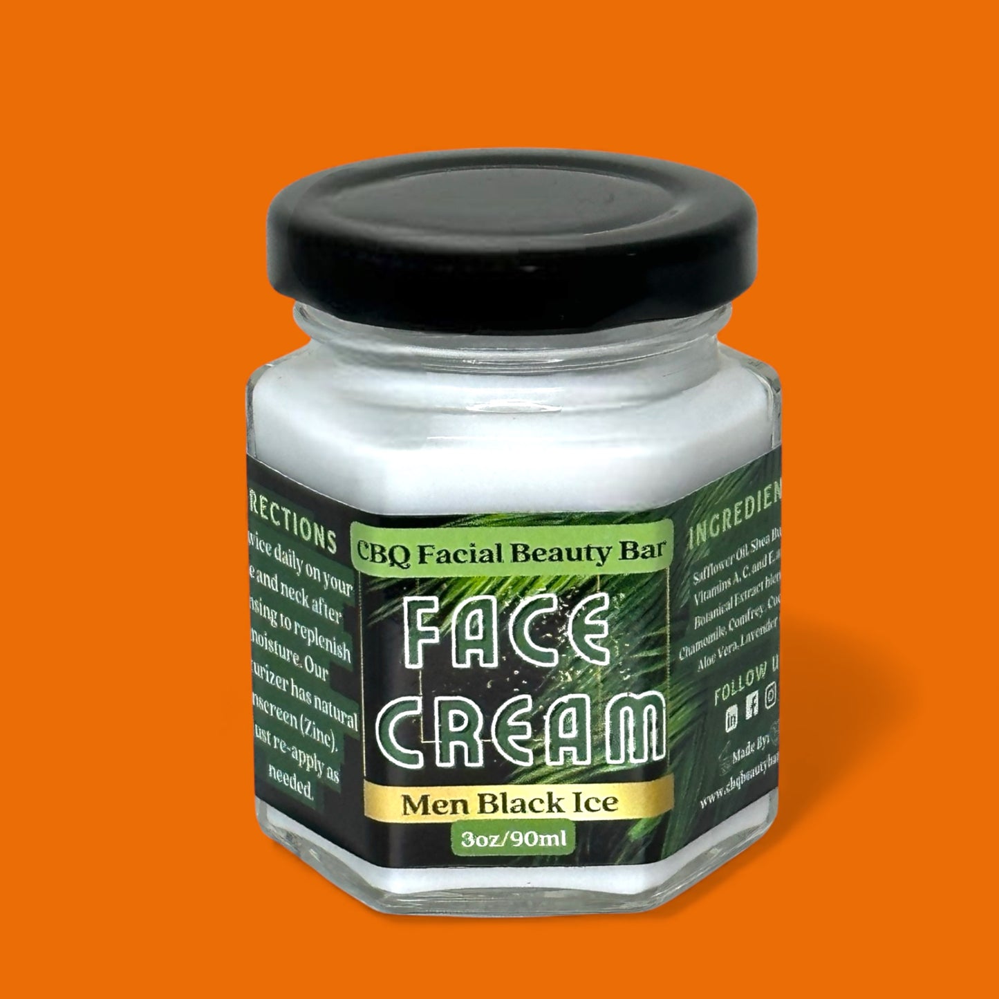 Men Black Ice Face Cream