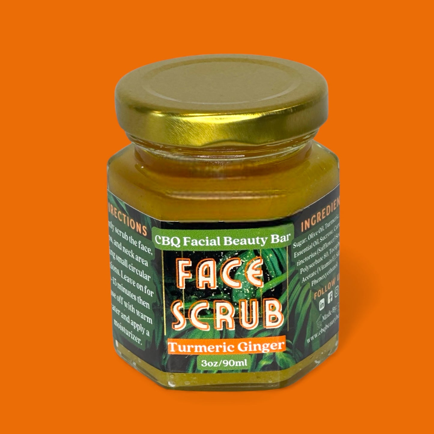 Turmeric Ginger Face Scrub