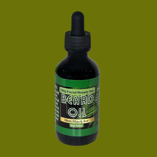 Men Black Ice Beard Oil