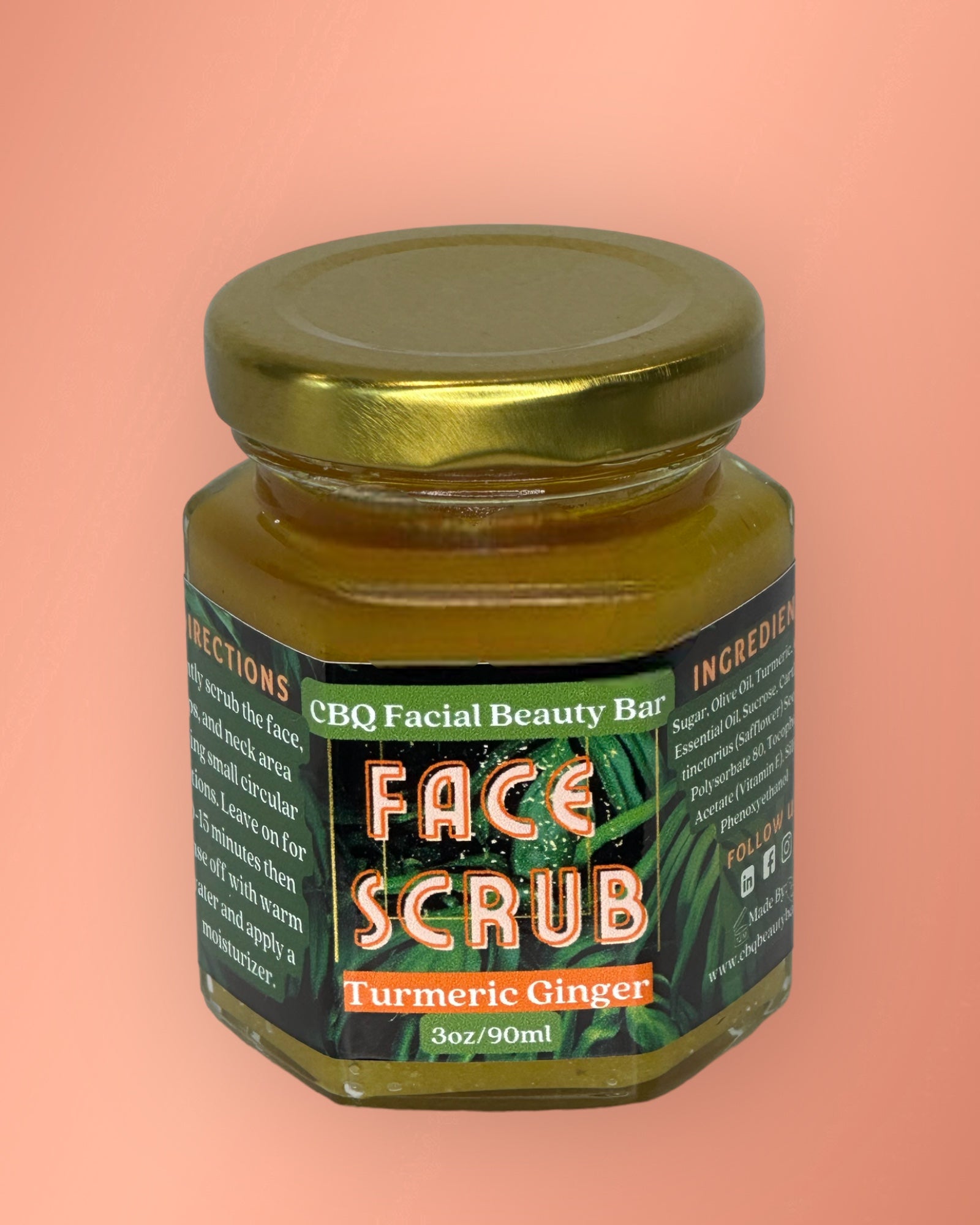 Turmeric Ginger Face Scrub 