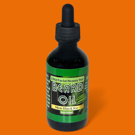 Men Black Ice Beard Oil