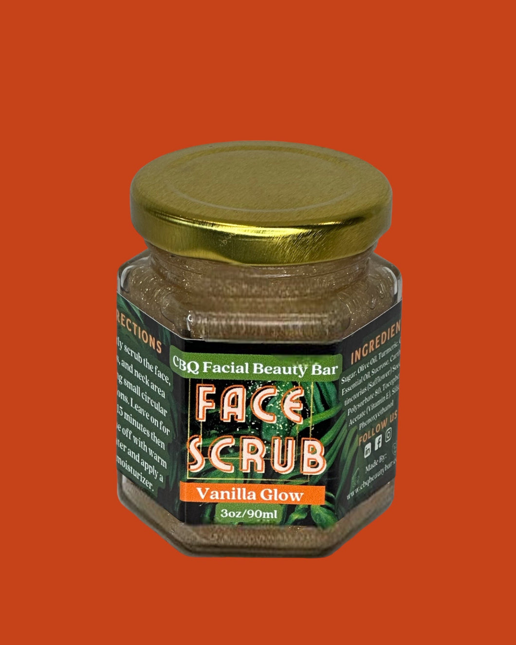 Vanilla Brown Sugar Face Scrub