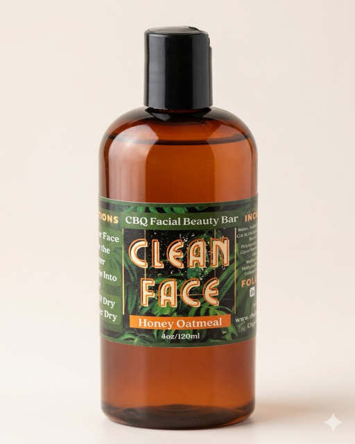 Honey Oatmeal Face Cleanser